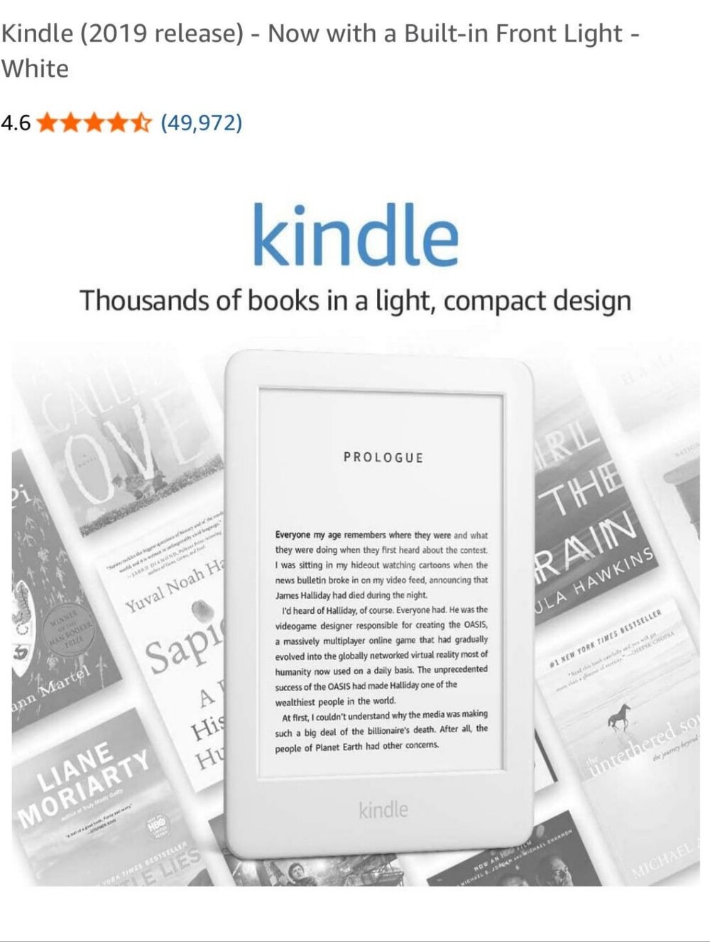 💛 Refurbished Kindle (2019 Release)